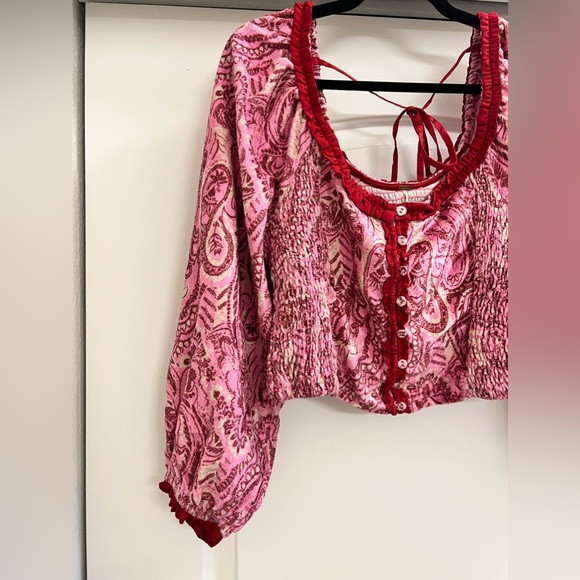 NWT Free People Velvet Dare Me Top - Picture 7 of 11